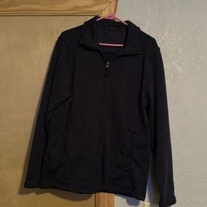 Navy blue zip up. Size medium